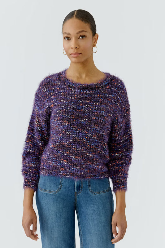 Oui Textured Knit Jumper
