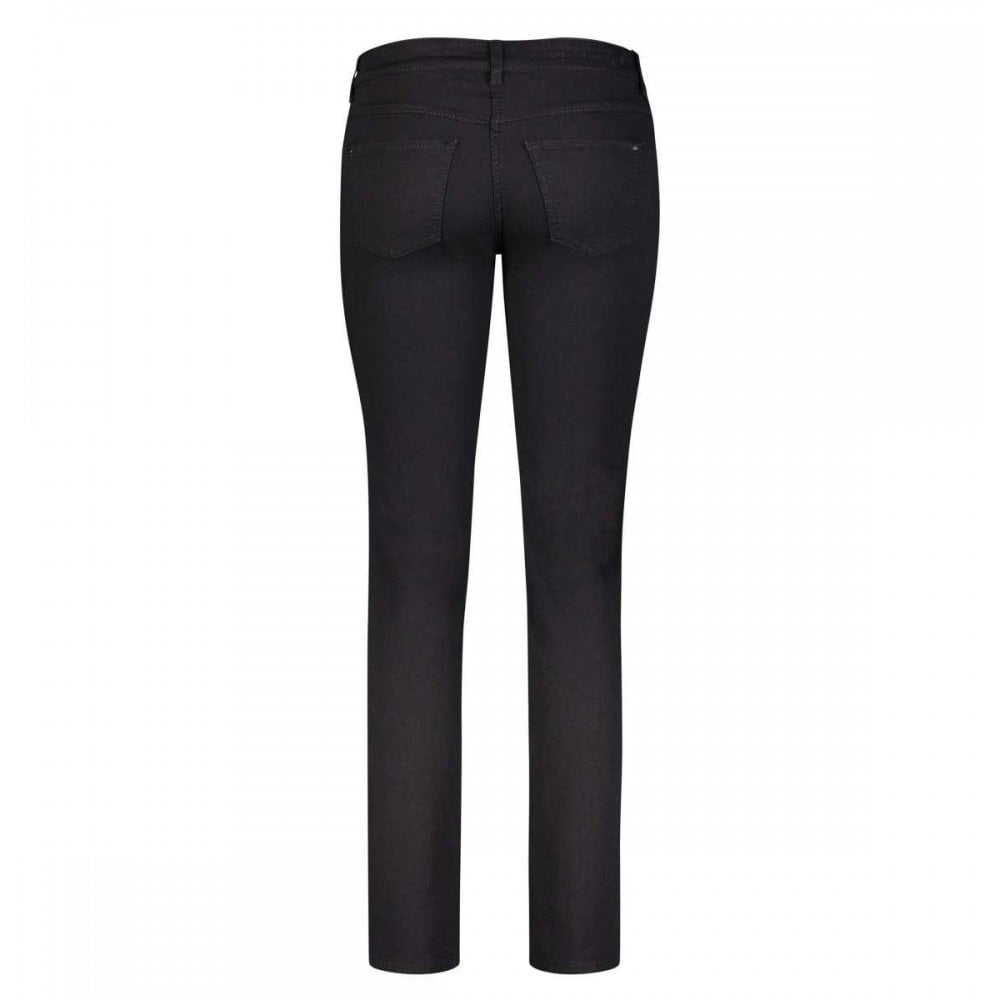 MAC Dream Black Straight Leg Jeans