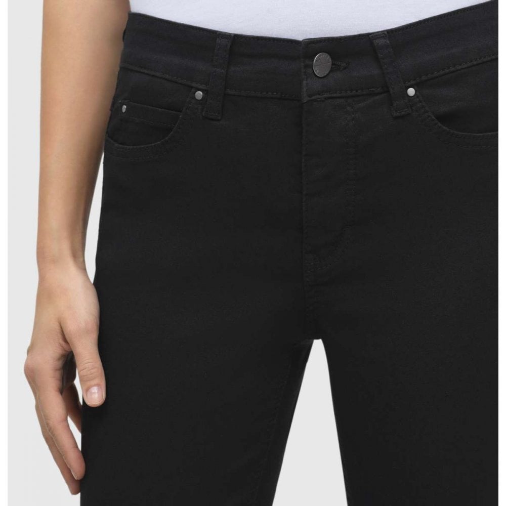 MAC Dream Black Straight Leg Jeans
