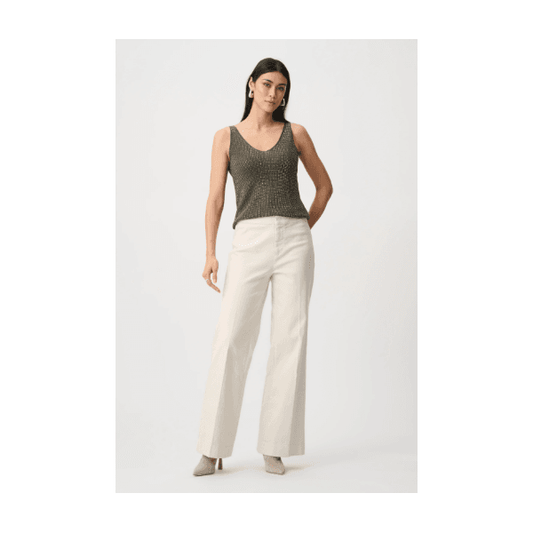 Joseph Ribkoff Knitted Camisole With Rhinestones