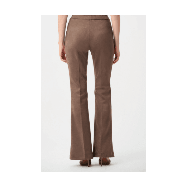 Joseph Ribkoff Scuba Suede Flared Pull On Trousers