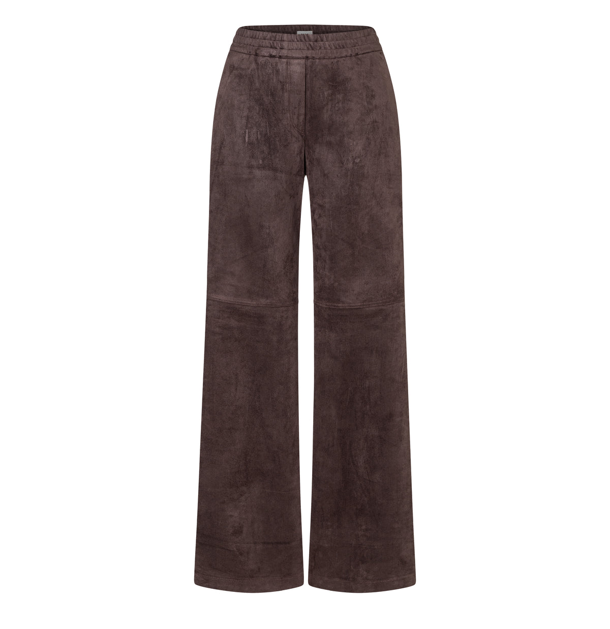 MAC Chiara Truffle Brown Velour Trousers