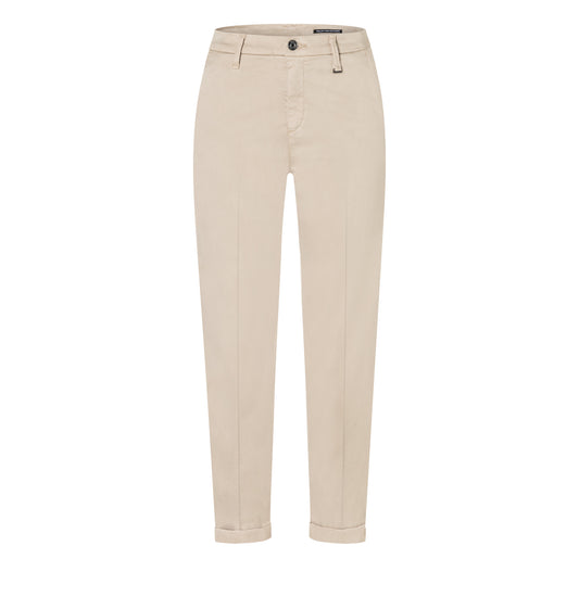 MAC Chino Turn Up Available In Black, Beige, Chocolate Brown & Plum