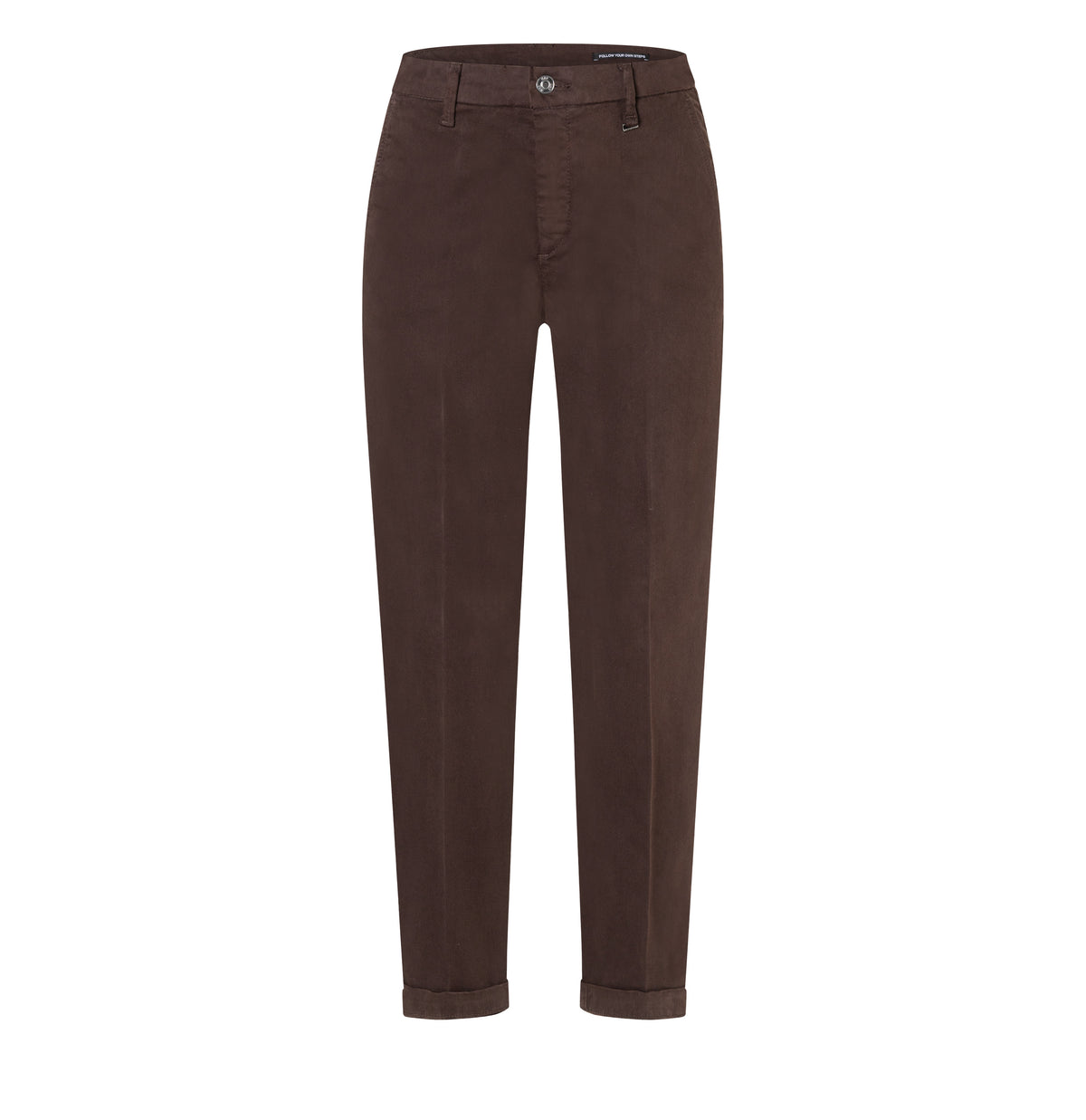 MAC Chino Turn Up Available In Black, Beige, Chocolate Brown & Plum