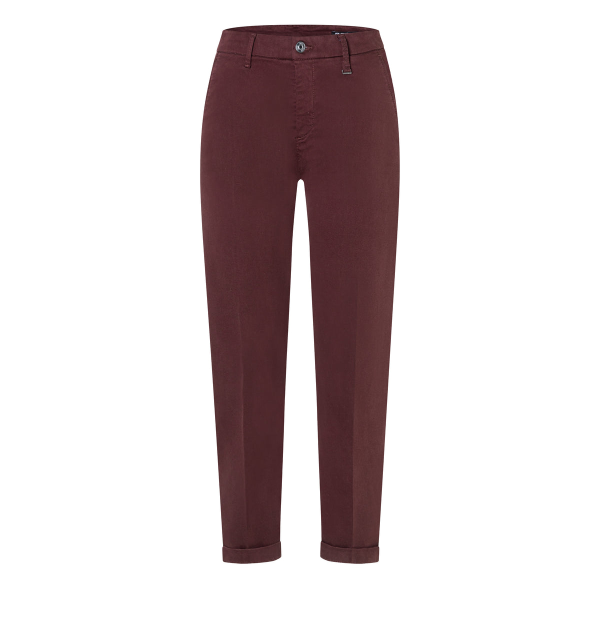 MAC Chino Turn Up Available In Black, Beige, Chocolate Brown & Plum