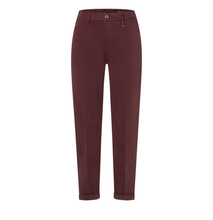 MAC Chino Turn Up Available In Black, Beige, Chocolate Brown & Plum