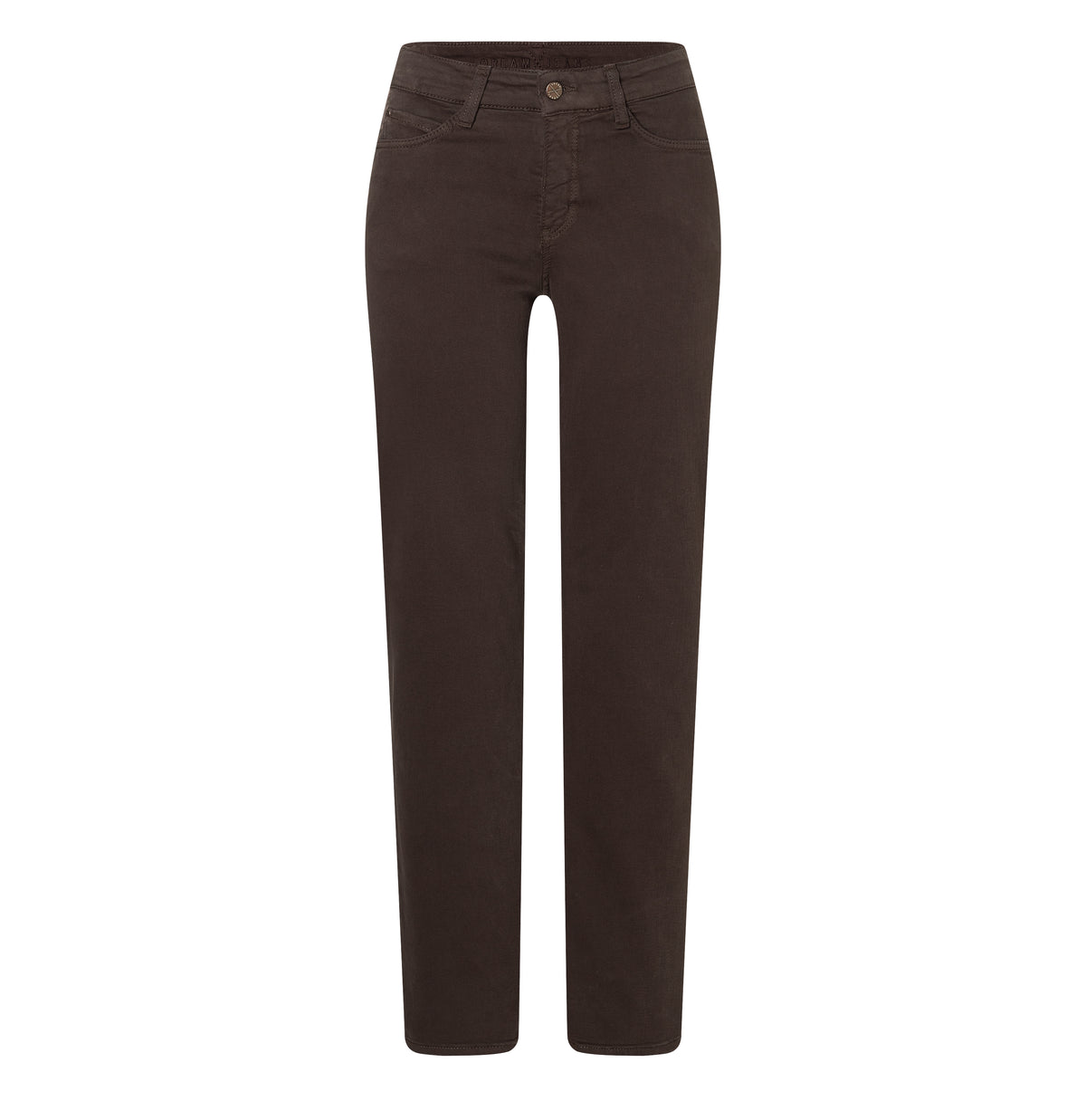 MAC Dream Straight Leg Jeans Available In Deep Brown, Khaki & Bordeaux