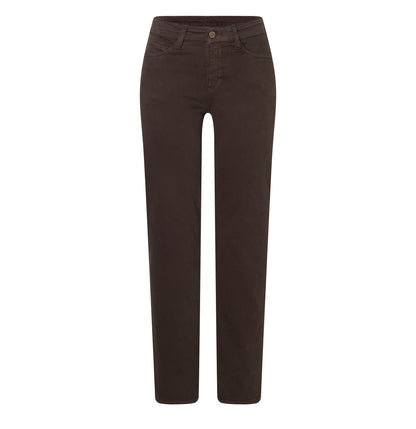 MAC Dream Straight Leg Jeans Available In Deep Brown, Khaki & Bordeaux