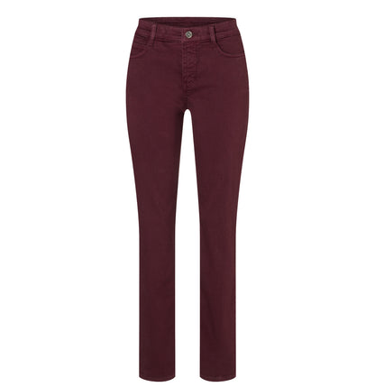 MAC Dream Straight Leg Jeans Available In Deep Brown, Khaki & Bordeaux