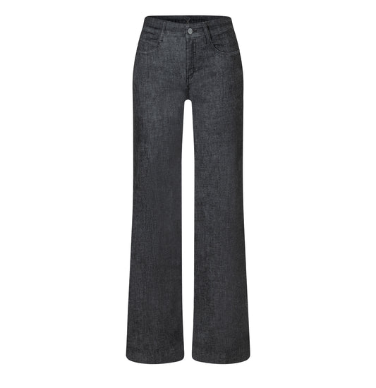 MAC Dream Black Fashion Rinsed Wide Leg Jeans