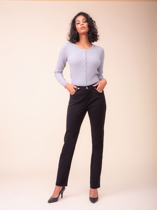 Alison Sheri Jean Available In Black & Navy
