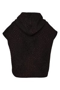 Naya Jacquard Hooded Waistcoat