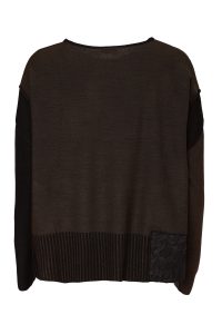 Naya Contrast Panel Knit Top