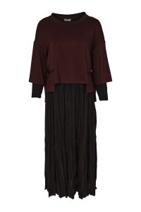 Naya Two Piece Crushed Dress with Overtop